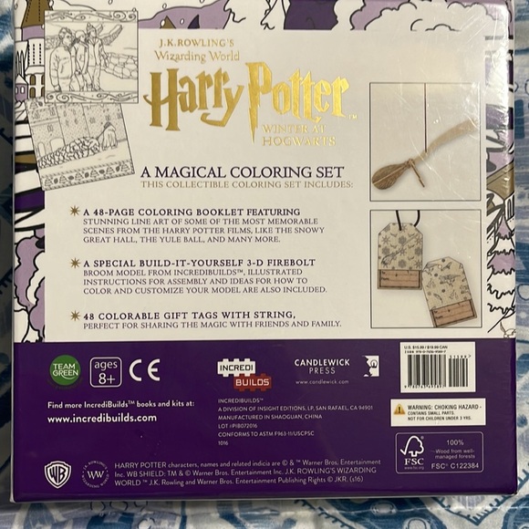 New Harry Potter Magical Coloring set - Picture 3 of 5